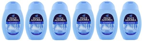 6 x Felce Azzurra Classico Duschgel - Duschgel Duschgel 250 ml