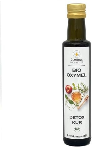 Bio Oxymel Detox Kur 250 ml | Apfelessig-Kräuterauszug mit Honig | Ausgewählte Pflanzen, traditionell hergestellt und naturbelassen, zur natürlichen Stärkung