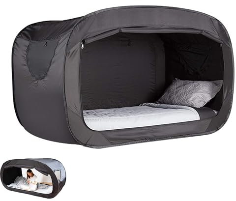 Outdoor Tent Folding Privacy Pop up Sleeping Tent Warm Breathable Camping Fully Enclosed Shelter Bed for Kids and Adults