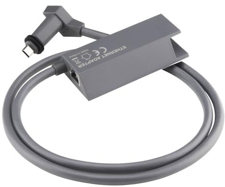 BOOBRIE Starlink Adaptateur Ethernet V2 1 m pour Starlink V2 Longueur 1000 Mbps Adaptateur Starlink Connexion réseau fixe à grande vitesse pour Internet satellite Starlink V2 Starlink Gen 2