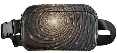 Bunte abstrakte Technicolor-Muster, stilvolle Bauchtasche für Damen und Herren, wasserdicht, Laufgürteltasche, Hüfttasche mit verstellbarem Riemen für Radfahren, Wandern, Fitnessstudio, Bunte,