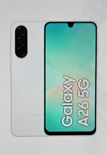 Samsung (A266 Galaxy A26 Dual 5G 128GB 6GB RAM White