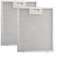 Besshepplo 2 filtros de grasa para campana extractora de 5 capas de aluminio para campanas extractoras y ventiladores extractores