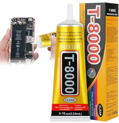OSDUE T8000 Handy Display Kleber, 110ml Bastelkleber, Smartphone Display Verwendung Kleber, Für Reparatur von Elektronischen Produkten, Modellbau