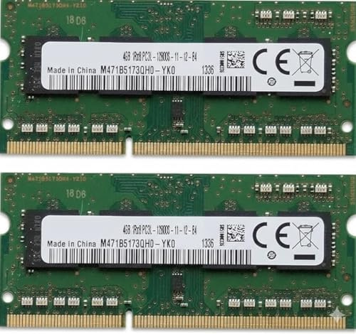 Panamemory Kit RAM 8Go (2×4GB) DDR3L 1600MHz PC3L-12800 SODIMM 1.35V CL11 - Compatible avec Samsung M471B5173QH8-YK0 - Laptop Memory Kit