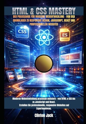 HTML & CSS MASTERY: DER PRAXISGUIDE FÜR MODERNE WEBENTWICKLUNG – VON DEN GRUNDLAGEN ZU RESPONSIVE DESIGN, JAVASCRIPT, REACT UND PROFESSIONELLEN WEBSITES