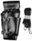 JZK Schwarz PU-Leder Beutel Halfter Etui für Friseurscheren Gürteltasche für Friseurscheren, Salon Friseur-Werkzeuggürtel Werkzeugtasche für Scheren, Kämme, Haarschneidemaschinen, Haarspangen