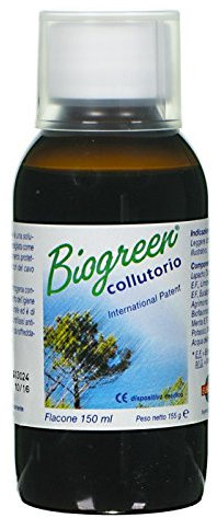 Euro Pharma Collutorio 150 ml con Estratti Naturali, Ottimo per la Salute Orale, Sapore Neutro, Senza Chimici Artificiali