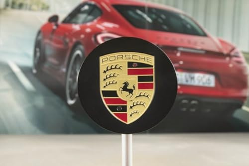 Porsche 911 991 Boxster/Cayman/Cayenne Radzierdeckel konkav Schwarzmatt