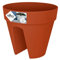 Elho loft Urban Flower Bridge 30 - Marron/Brique