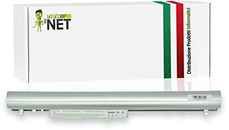 new net - Batteria da 2600mAh Compatibile con Notebook HP 340 G1 345 G2 350 G1 240 G1 248 G1 G2 240 G2 240 G3 245 G2 245 G3 246 G2 G3 250 G2 G3 255 G2 G3 241 G1 247 G1 355 CQ14 CQ15 Silver