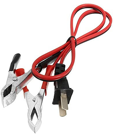 BAQI 1 pcs DC 12V 0.7M / 2.3ft Générateur Cordon De Charge Câble Câble Clip pour Yamaha ET950 Générateurs