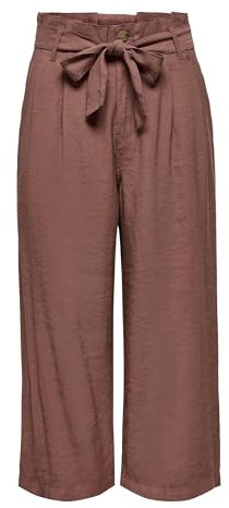 ONLY Damen Onlaminta-aris Life Hw Pb Culot Pnt Noos Hose, Apple Butter, 40 EU
