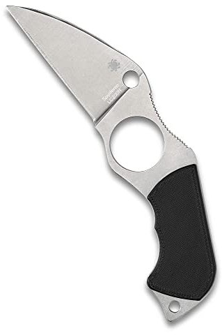 Spyderco Swick 6 Feste Klinge Messer mit 2,7 Zoll LC200N Stahlklinge und G-10 Griff - EDC Messer für Männer und Frauen, Perfekt für Jagd, Taktisch, Camping, Survival, Wandern - PlainEdge - FB14P6