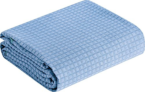 Erwin Müller Tagesdecke blau Größe 250x270 cm