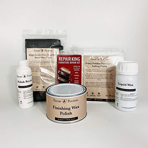 Antique Furniture Polishing Restoration Kit - Medium to Dark Woods
