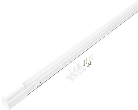 NCC-Licht LED Unterbauleuchte Arax 160cm Weiß 19W 1900lm Neutralweiß 4000K mit Schalter