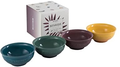 Le Creuset Botanique Stoneware Mini Bowls (4 Pieces Set)