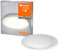 LEDVANCE LED Deckenleuchte Metall weiß, 24W, 2000LM, 3000K, steuerbar durch Click DIM, 45cm, Wandleuchte und Deckenlampe ORBIS Sparkle,