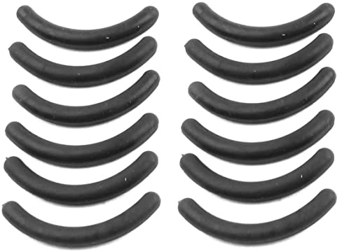 Wimpernzange Ersatzpads, Wimpern-Curler-Nachfüllkissen, 12 stücke Ersatz Wimpern-Curler-Pads waschbare Wimpern Gummi-Pads robuste Wimpern-Pads Nachfüllen Schwarz