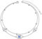 HOOHWE Evil Eye Fußkettchen für Damen 925 Sterling Silber Layered Ankle Bracelet Längenverstellbar Fusskettchen für Frauen und Mädchen Sommer Fusskette
