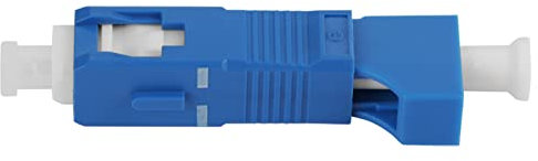 ZAWELIYO SC Macho a LC Hembra Convertidor de Adaptador óptico Híbrido de Fibra óptica Monomodo para Redes de Telecomunicaciones, Redes Ethernet, Equipos de Comunicación óptica