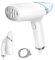 Annmiir Clothes Steamer, Portable Handheld Mini Iron, Foldable Steam Iron, Removable Fabric Brush, No Ironing Board Needed, Fast Heat-up, Vertical and Horizontal Steamer for Home &Travel (White)