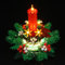 LIGHTAILING Licht-Set Für Lego-40743 Weihnachtsgesteck - Led-Beleuchtungsset Kompatibel Mit Lego Bausteinen Modell - Modell Set Nicht Enthalten