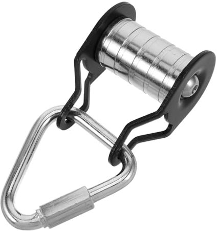 JOINPAYA 1 Set Zipline Pulley Kit Für Den Garten Robuste Slackline Pulley Für Outdoor Spielplatz Zubehör Spaß Für Im Freien Mit Hochwertigen Zipline Rollen
