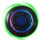 KBIBCK Ultimate Frisbee LED, Leuchtende Frisbee, Leuchtende Flugscheibe mit 49 LED-Lichter, LED Frisbee Disc Spaßsport, Leuchtende Frisbee Scheibe, Disc Spaßsport für Kinder Erwachsene Freien (Grün)