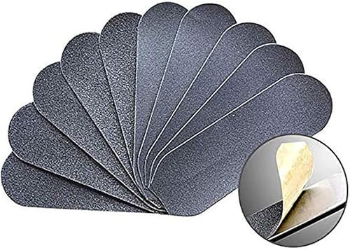 50 Pack Foot File Refills, Sand Papers Replacement Pedicure File Refill,Abrasive Pedicure File Replacement Pads,Black Pack for Double Sided Foot Rasp File