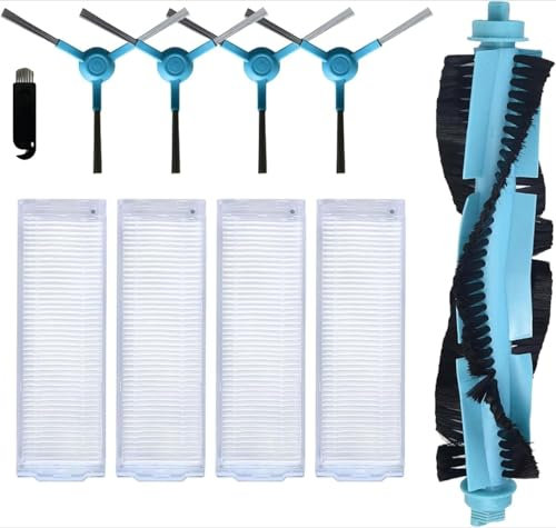 StarRing Piezas de repuesto para aspiradoras Cecotec para Conga 3290 3390 3490 3590 3690 3790 3890 para Elite 4090 4690 5090 5490 6090 7090 accesorios con kit de filtro de cepillos laterales de