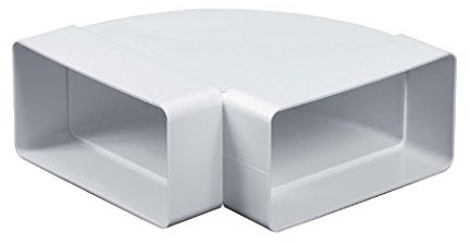 Armar Trading LTD 90° PVC-Weiß Rohrbogen 75x150mm Umlenkstück, 1er Pack