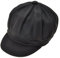ZYLC Warme Schirmmütze Barett Mütze Winter Ballonmütze Klassisches Design(Schwarz),Einheitsgröße