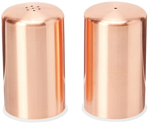 American Metalcraft CSP2 Salt and Pepper Shaker Set, Copper, 2oz. Capacity, 6-1/4 Diameter, 9-1/4 Height