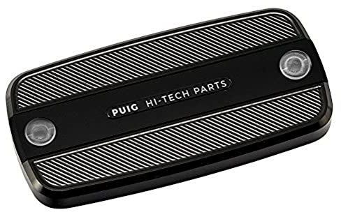 Puig 9262N Brems-/Kupplungsflüssigkeitsdeckel CNC-gefräst, Schwarz
