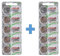 Maxell Lot de 10 Piles Bouton CR2025 3 V en 2 Piles Bouton