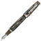 Montegrappa Mia,The modern classic' Füllfederhalter in der Farbe Meteor Shower, aus Edelharz hergestellt, Federstärke: F, Länge: 14 cm, Durchmesser: 1.57 cm, Gewicht: 34g, ISMIA2I3