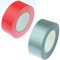 iapyx 2 Rollen Klebeband Gewebeband 50 m x 48 mm je 1x Rot + Silber - Panzerband Steinband Gaffa Tape Reparaturband (Rot + Grau, 2 Rollen)