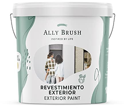 Ally Brush - Pintura exterior fachadas 10L, White Wedding