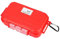 19x12x5cm/7.5x4.7x2 inch Dry Box Outdoor Waterproof Airtight Storage Case Hard Shell Wet Box Carry Box Tackle Organization Shockproof Carrying Case for Camping, Fishing (Red)