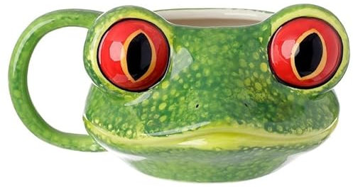 Caribou Living Tree Frog Mug Cup 3D Novelty Treeforest Reptile 400ml for Hot Drinks, Tea, Coffee, Hot Chocolate
