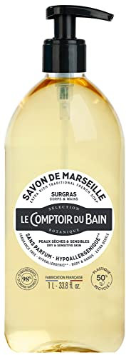 Le Comptoir du Bain Jabón Sobregraso de Marsella Hipoalergénico 1 L