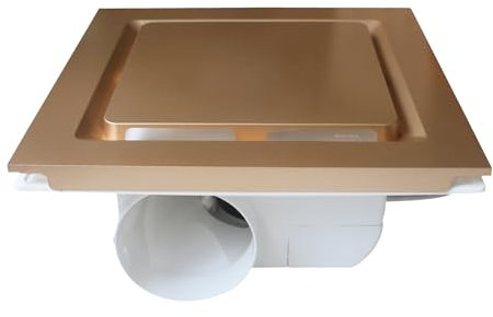oomvarmer Extractor de baño silencioso para techo rectangular 300x300mm aspirador de olores ventilador extractor de humos para cocina
