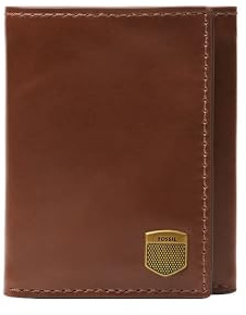 Fossil Hayes Portemonnaie aus Leder oder Polyester für Herren