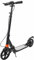 Scooter, Roller Erwachsene, Geräuscharmer Aluminium-Roller, Erwachsener Kinder Tretroller, faltender Erwachsener Tretroller mit Handbremse, Pedal Roller, höhenverstellbare Falten. (schwarz)