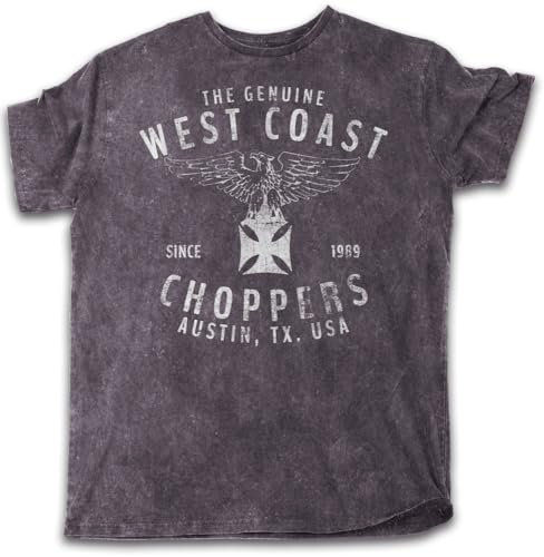 WEST COAST CHOPPERS WCC T-Shirt Eagle White, black, XXL