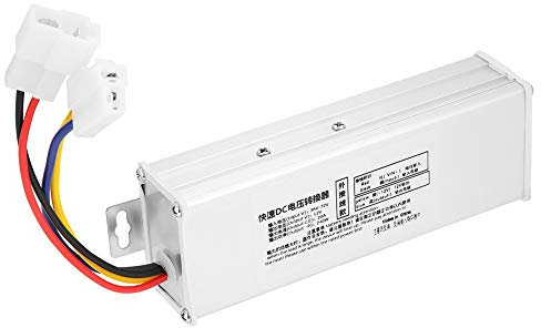 Transformador de Voltaje de 240 W, Adaptador Convertidor de CC de 36-72 V A 12 V 20 A, Transformador de Voltaje, Regulador de Voltaje Variable, Convertidor Reductor, Cableado