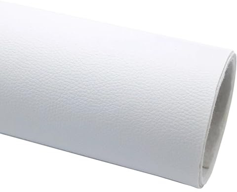 Kunstleder Selbstklebend Leder-Reparatur-Flicken, Selbstklebendes Leder-Sofa-Reparatur-Set, Polster-Leder-Couch-Flicken, Für Sofas, Möbel, Autositze, Bürostühle(White)