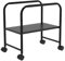 Xumh2024-3 PC stand for Floor CPU Stand PC Tower Stand CPU Rolling Stand Adjustable PC Mobile Cart Holder with 4 Locking Rolling Caster Wheels Fits Most PC Gaming Case CPU Stand